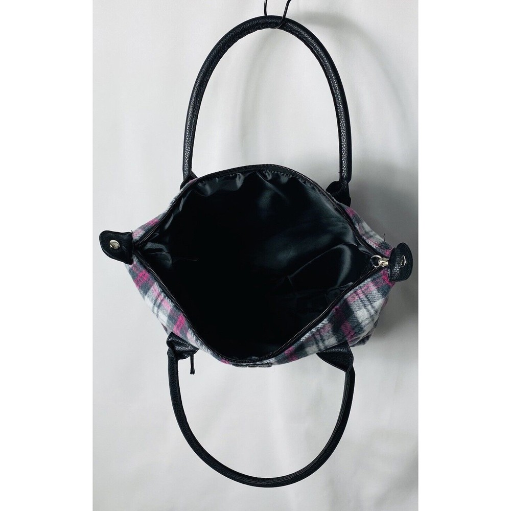Flannel Plaid Set of 2 Tote Bags New (22”x15”x6”/15”x10”x4”) - Picture 11 of 11